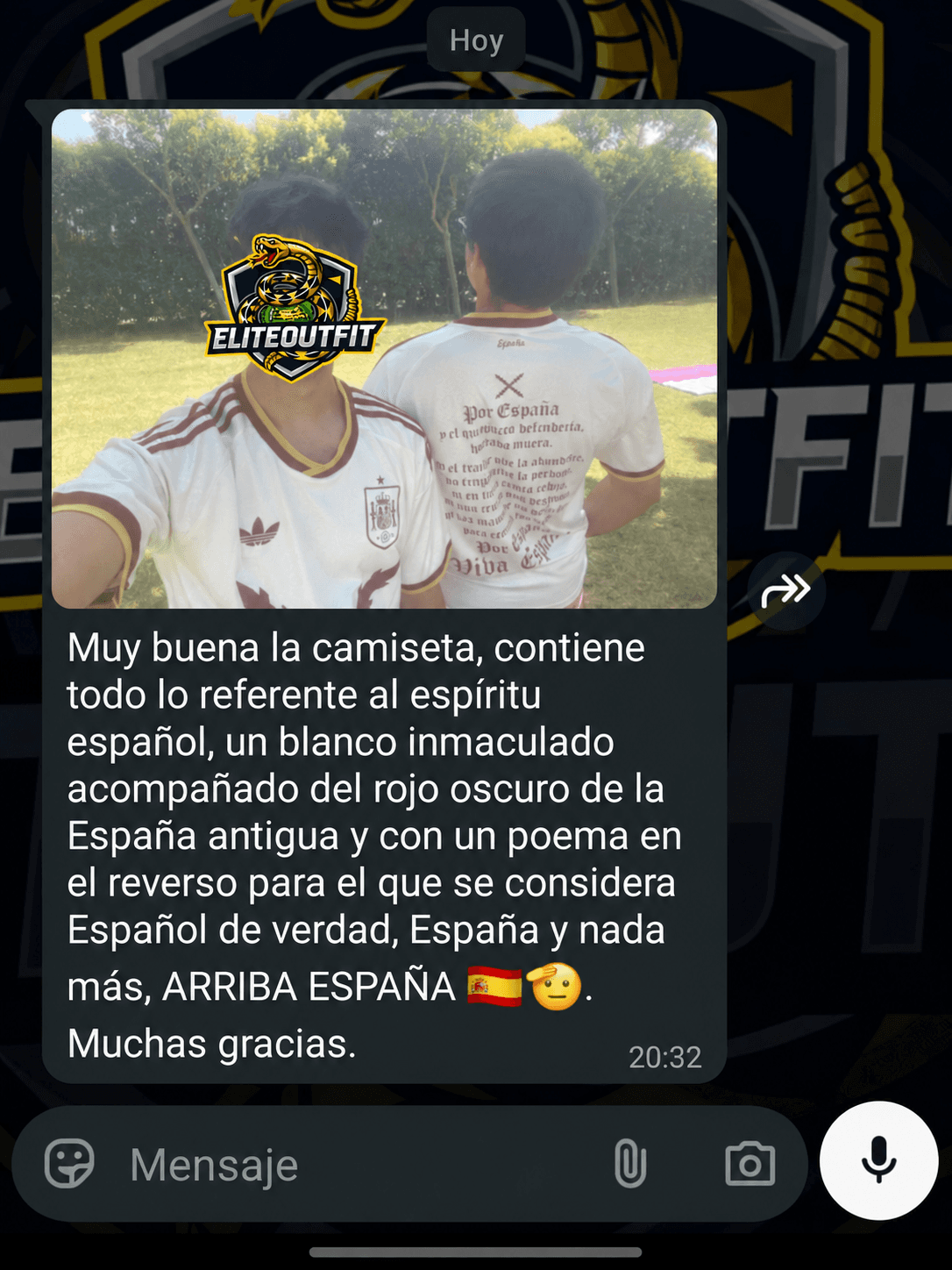 Reseña real 07 de Cliente de Elite Outfit