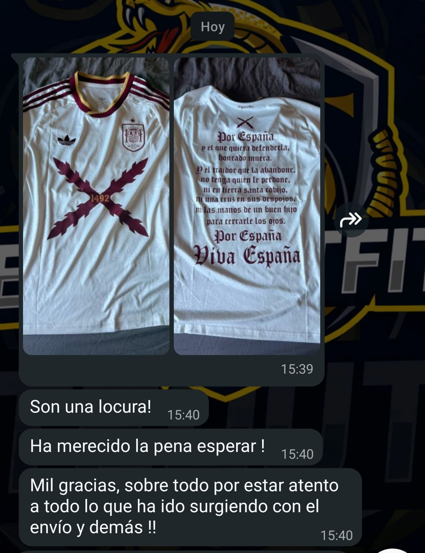 Reseña real 31 de Cliente de Elite Outfit