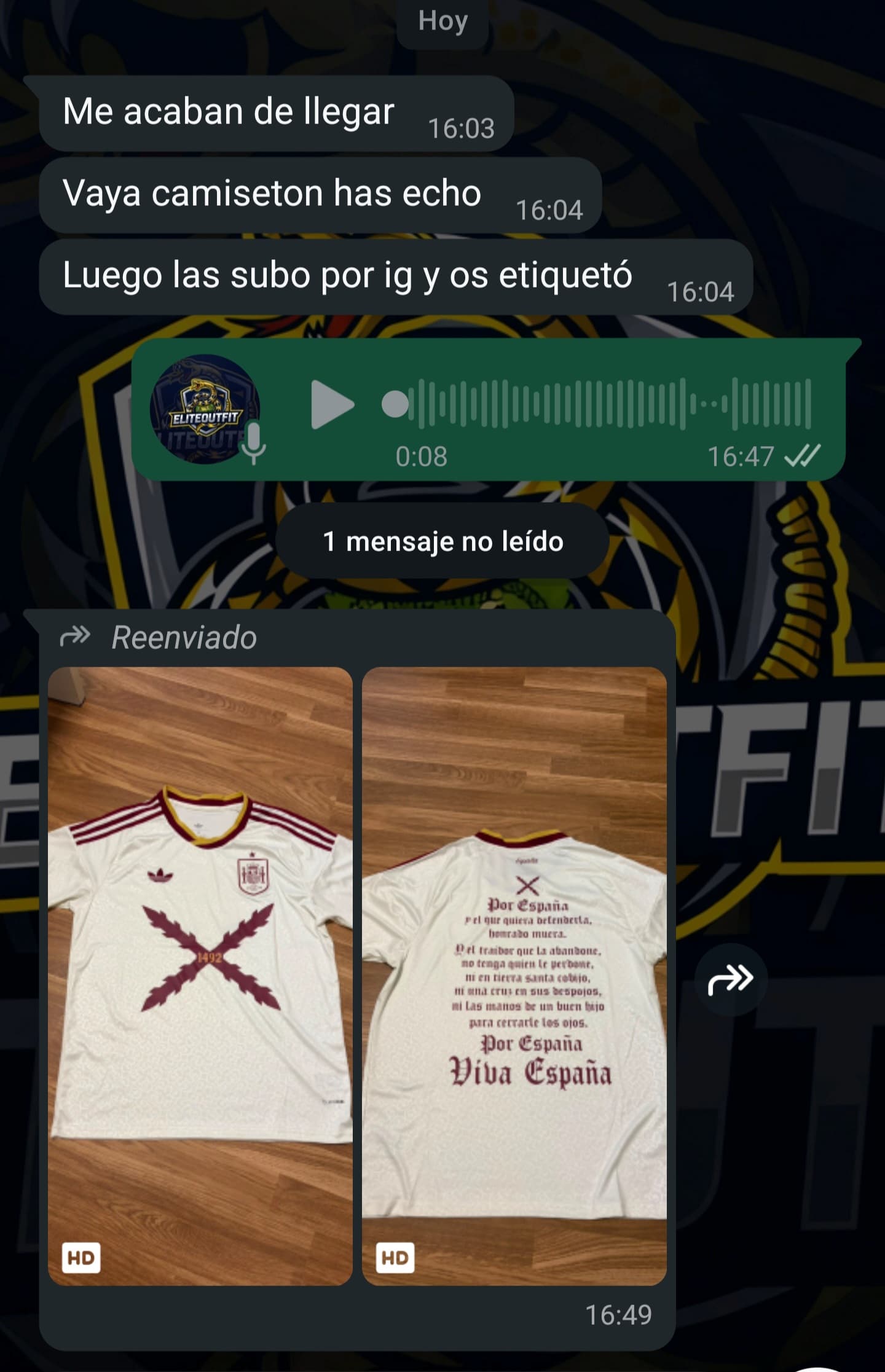 Reseña real 32 de Cliente de Elite Outfit
