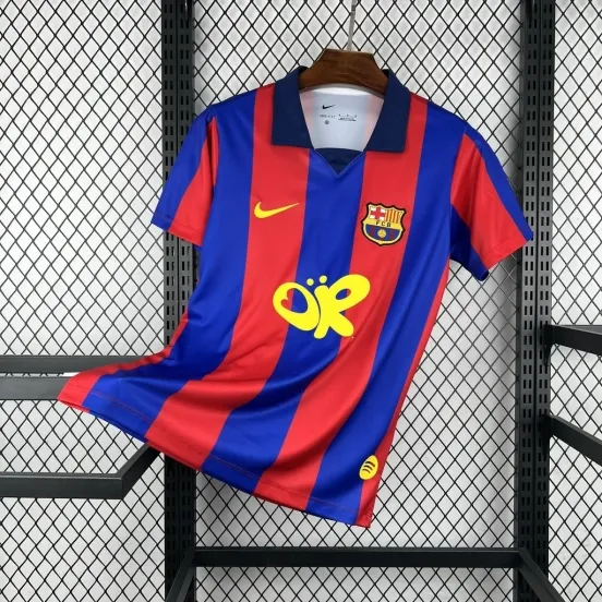 Camiseta Retro Barcelona Temporada 2003/4 Local