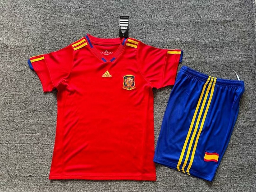 2010 España Local · Retro · Kit infantil
