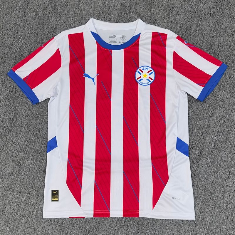 Camiseta Paraguay · Temporada 24/25 · Local