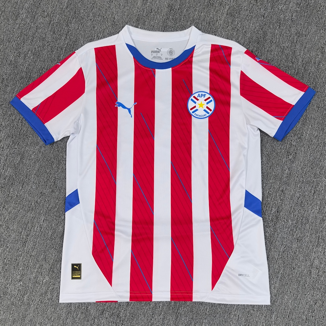 Camiseta Paraguay · Temporada 24/25 · Local