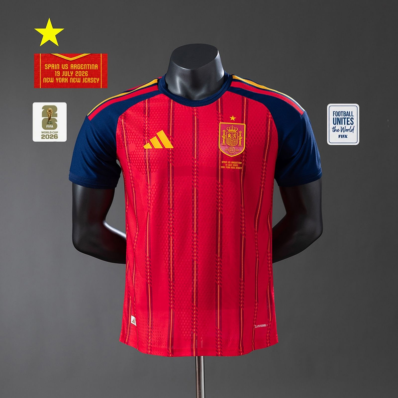 Camiseta España 2026 Local Versión jugador 1⭐️