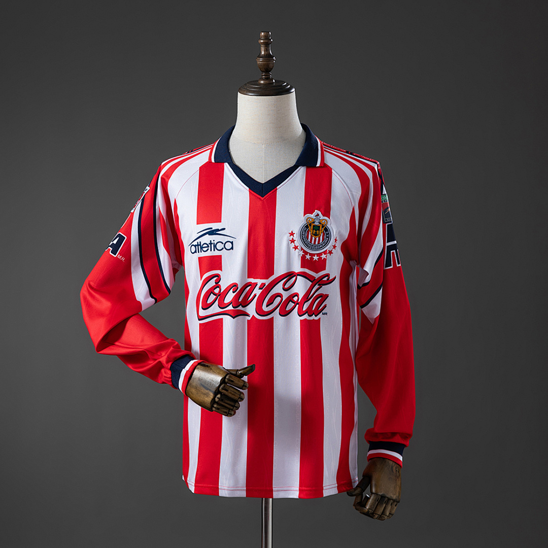 Chivas Guadalajara 98/99 Local Long-Sleeve Retro Jersey
