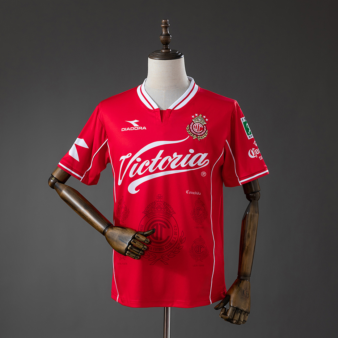 98/99 Deportivo toluca Local Retro