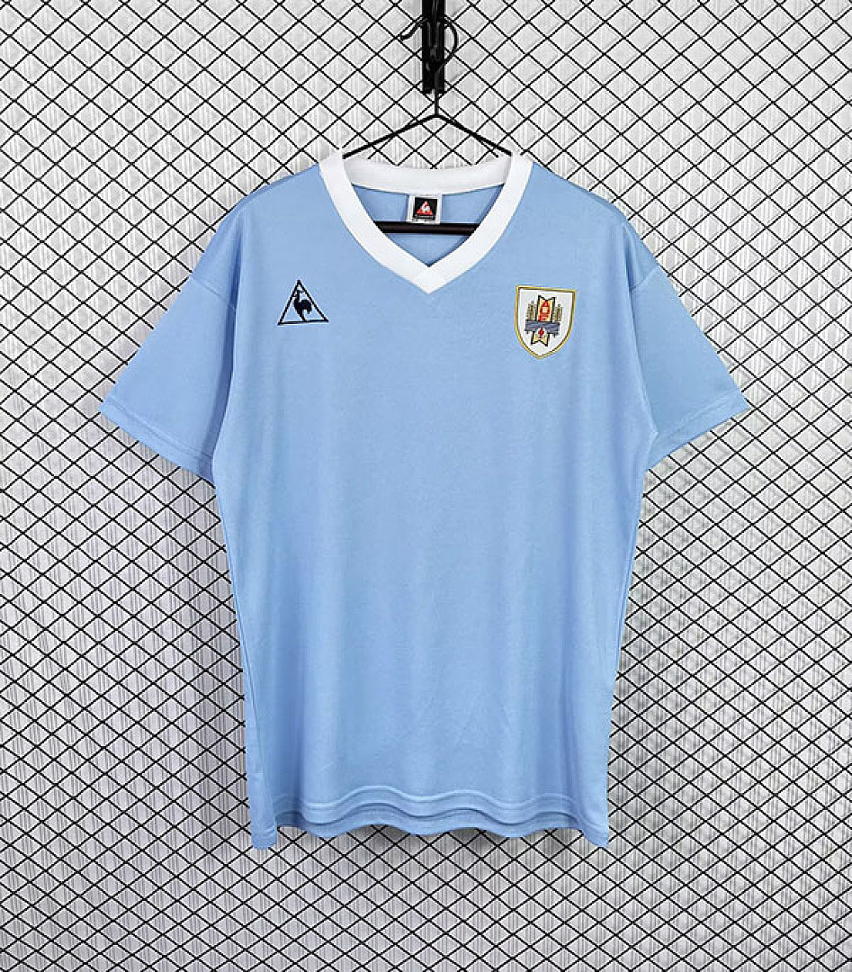 Camiseta Uruguay · Temporada 1986 · Local · Retro