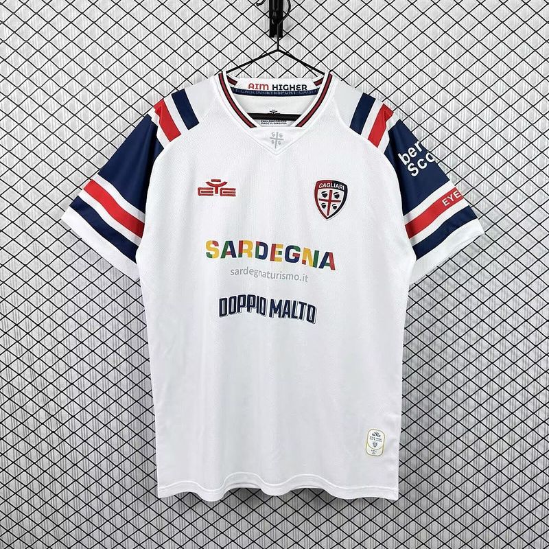26/27 Cagliari white Visitante