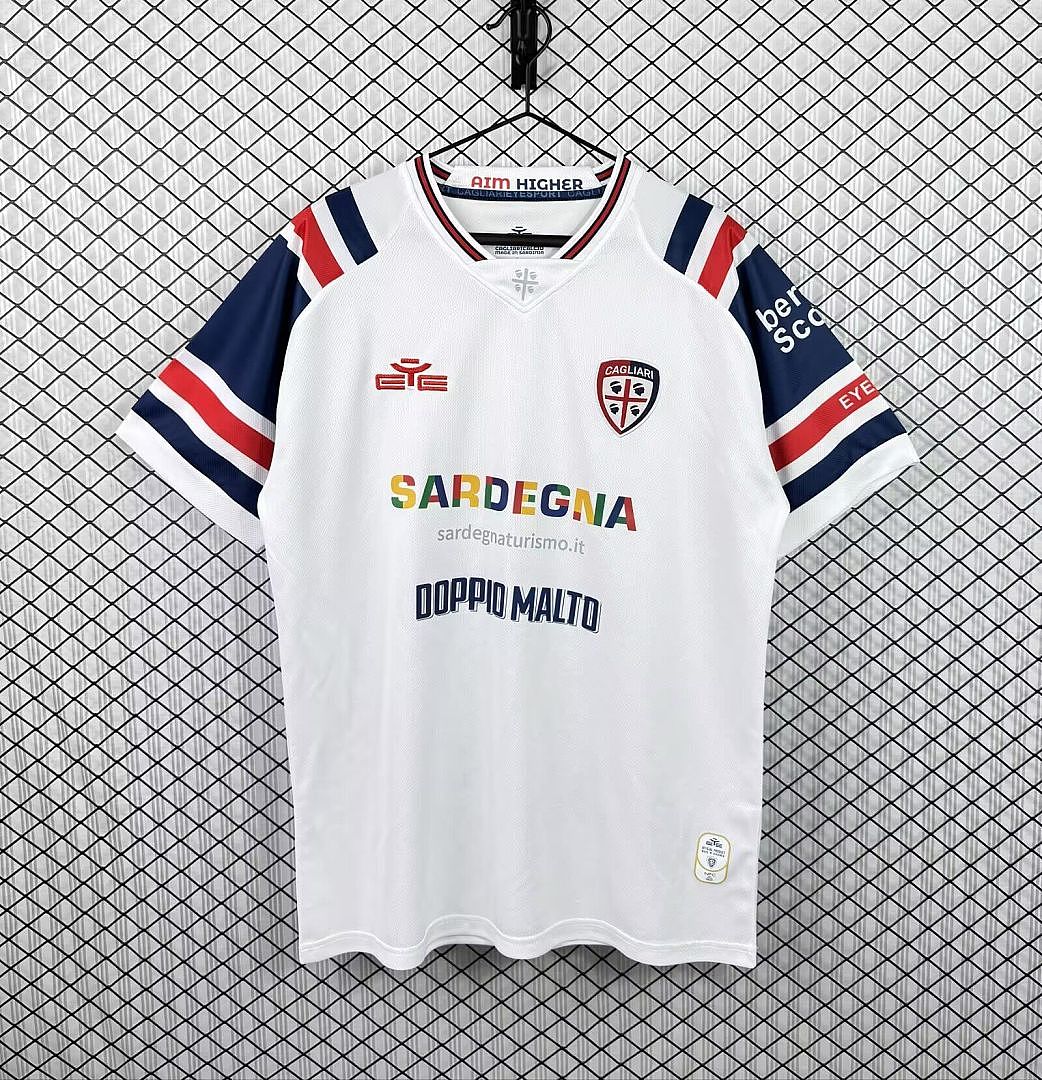 26/27 Cagliari white Visitante