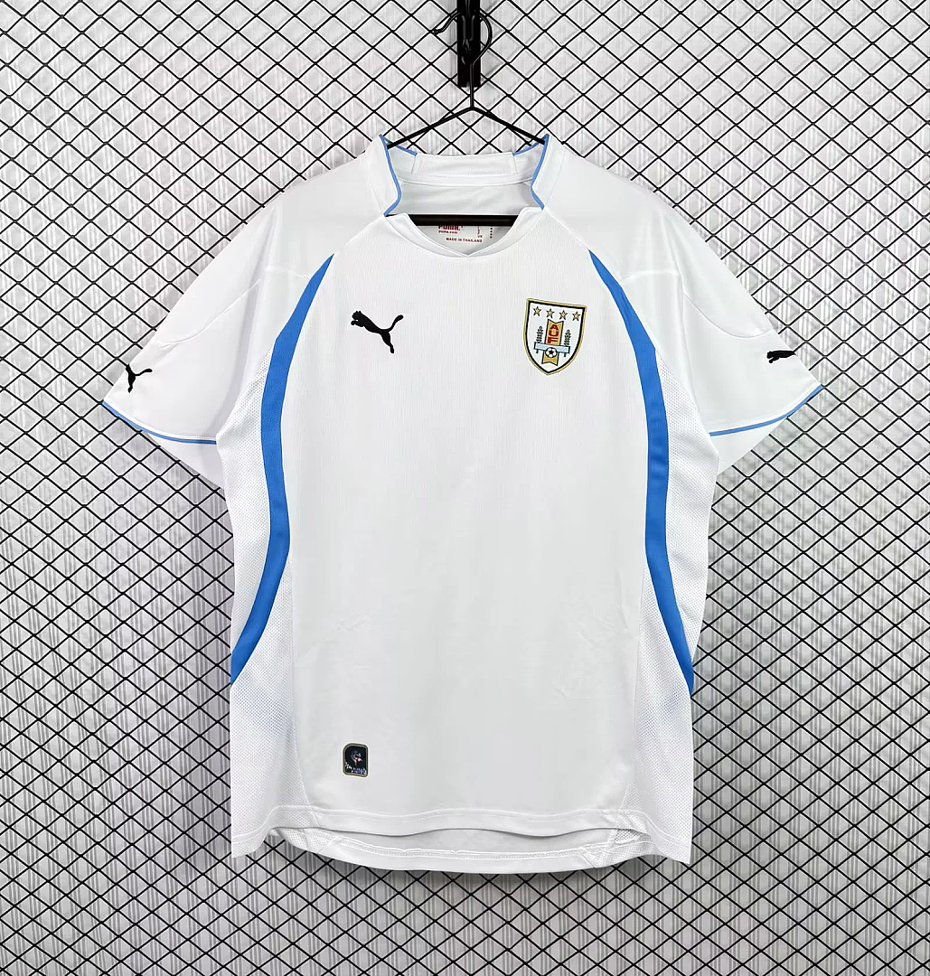 Camiseta Uruguay · Temporada 2010 · Visitante · Retro