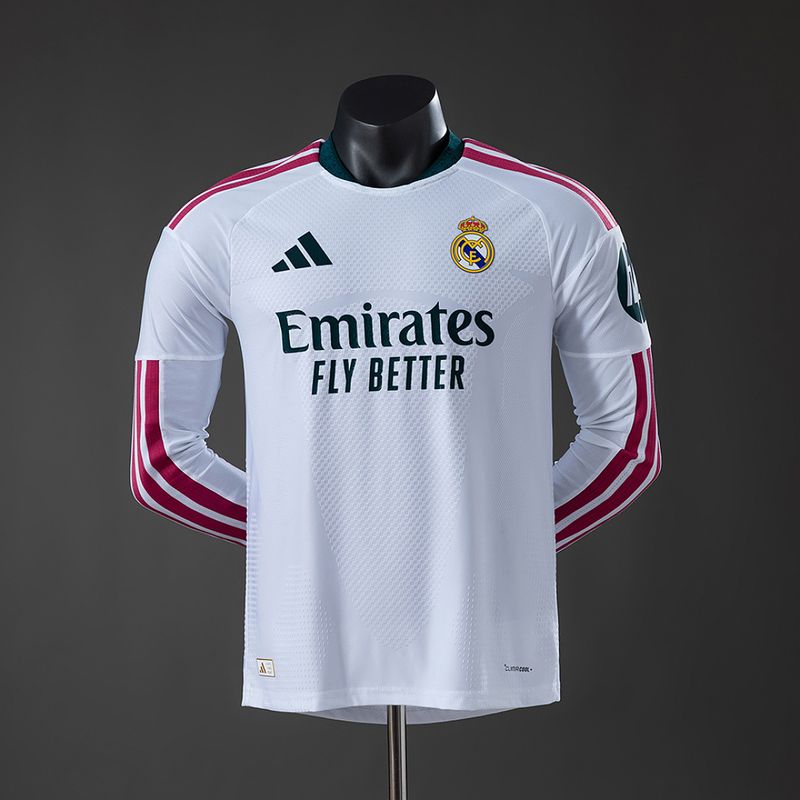 26/27 Real Madrid Local Versión jugador Manga larga