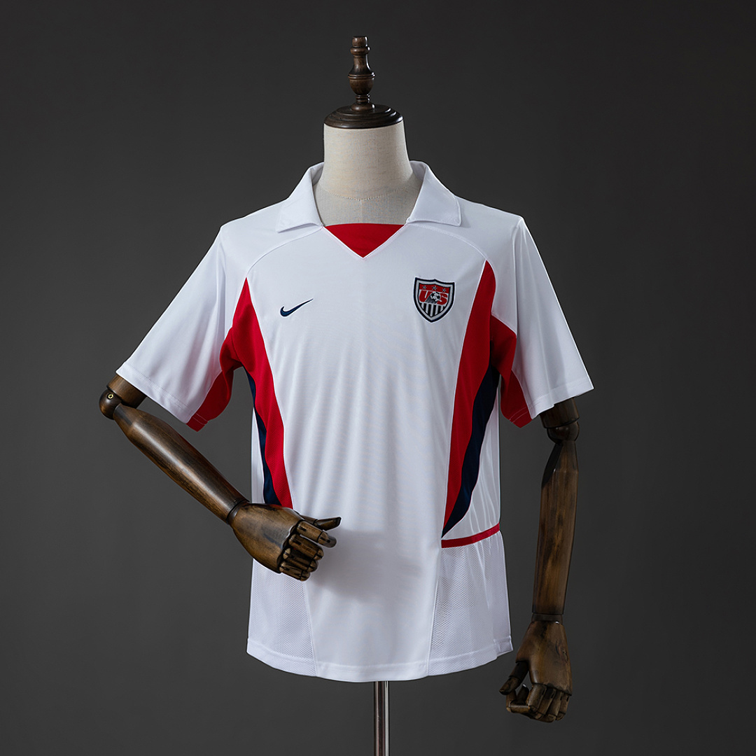 Camiseta Estados Unidos · Temporada 2002 · Local · Retro