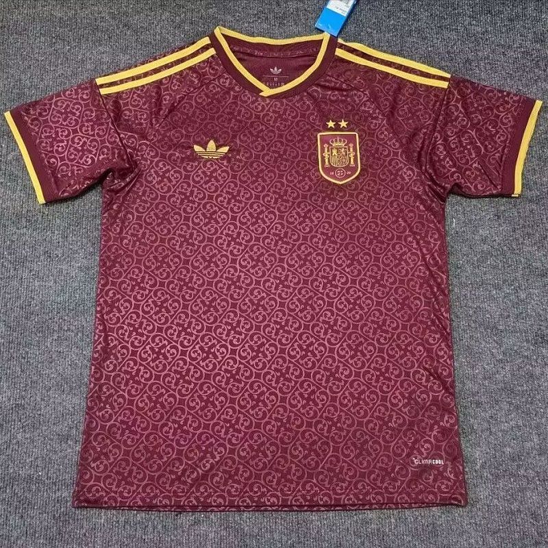 Camiseta España visitante granate 2⭐️⭐️