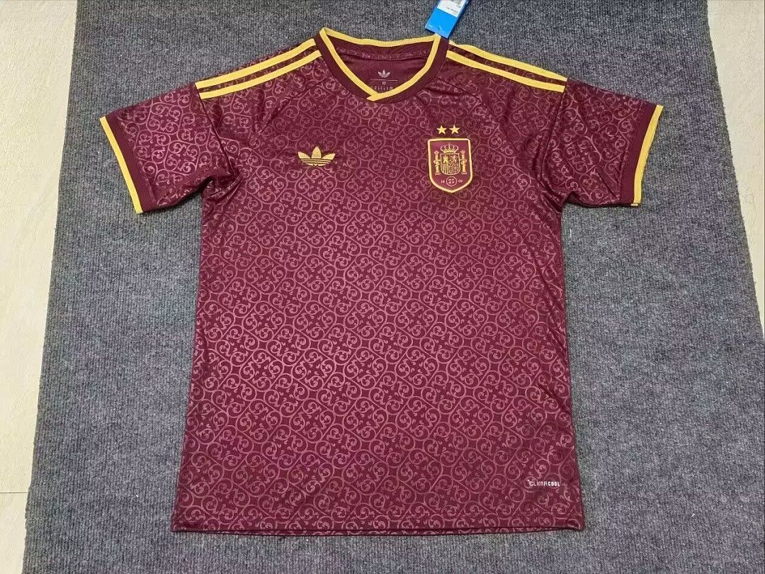 Camiseta España visitante granate 2⭐️⭐️